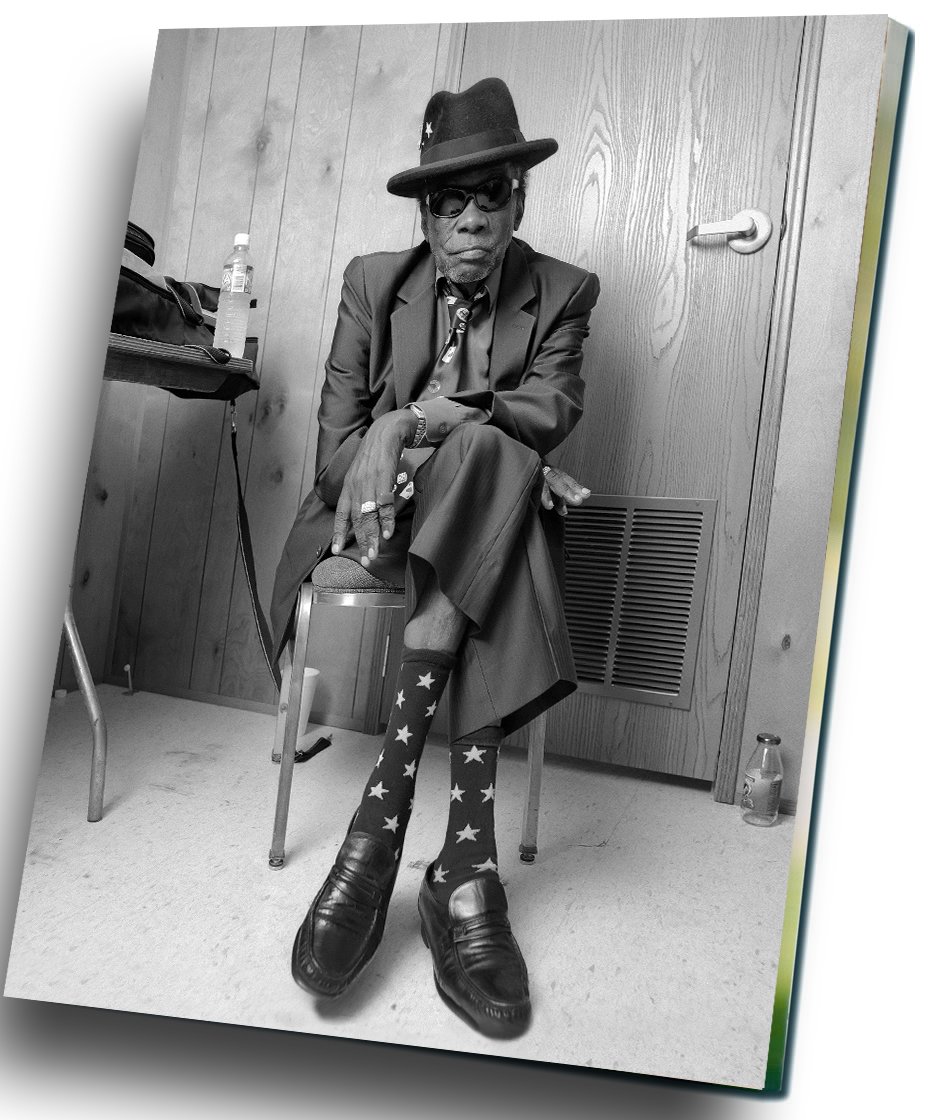 John Lee Hooker 12"x16" (30cm/40cm) Canvas Print