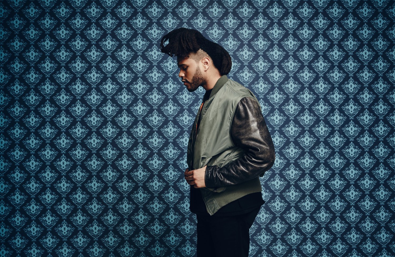 The Weeknd 13"x19" (32cm/49cm) Polyester Fabric Poster