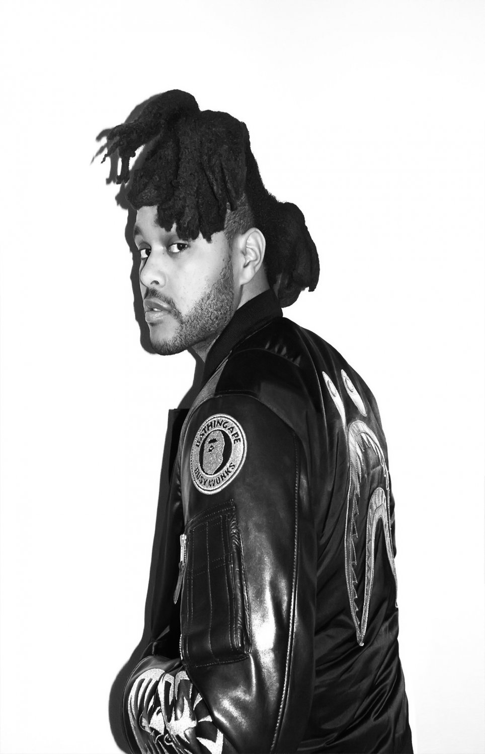 The Weeknd  13"x19" (32cm/49cm) Polyester Fabric Poster