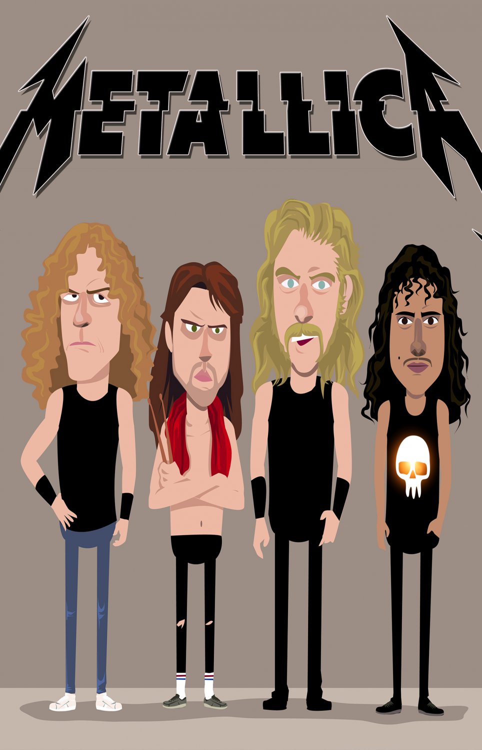 Metallica  13"x19" (32cm/49cm) Poster