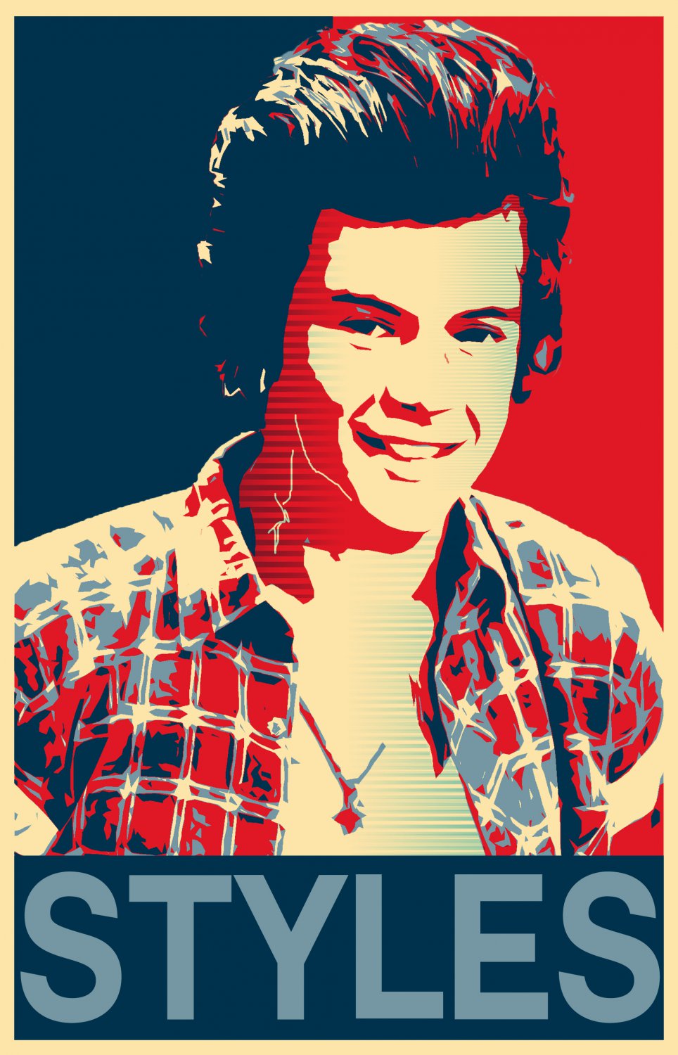 Harry Styles 13"x19" (32cm/49cm) Polyester Fabric Poster
