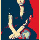 Amy Winehouse 13"x19" (32cm/49cm) Polyester Fabric Poster