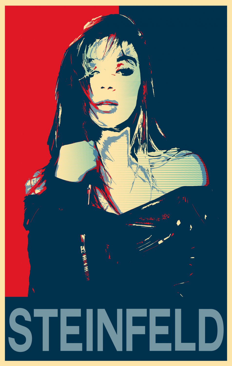 Hailee Steinfeld 13"x19" (32cm/49cm) Polyester Fabric Poster