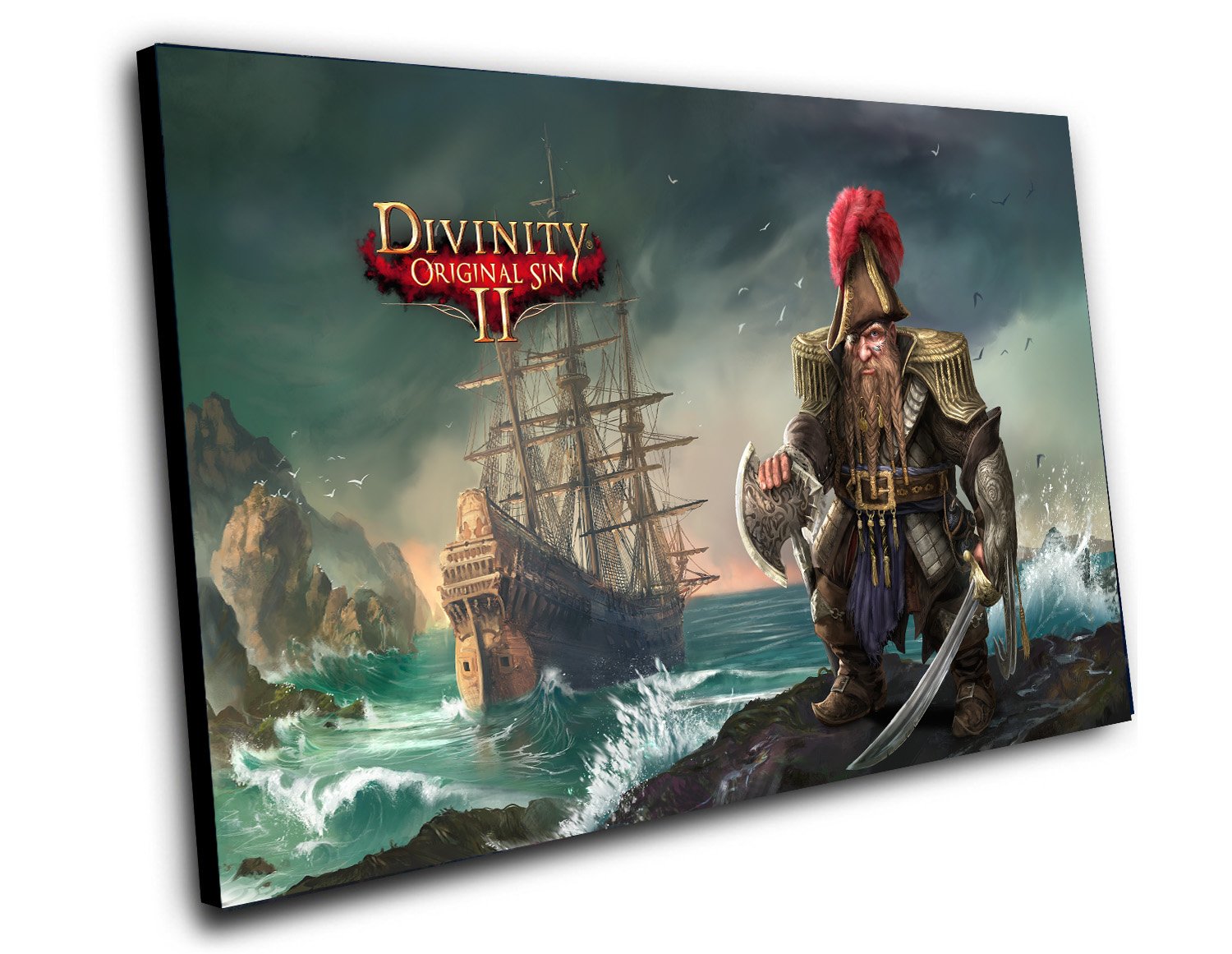 Divinity Original Sin 2 Game 12"x16" (30cm/40cm) Canvas Print