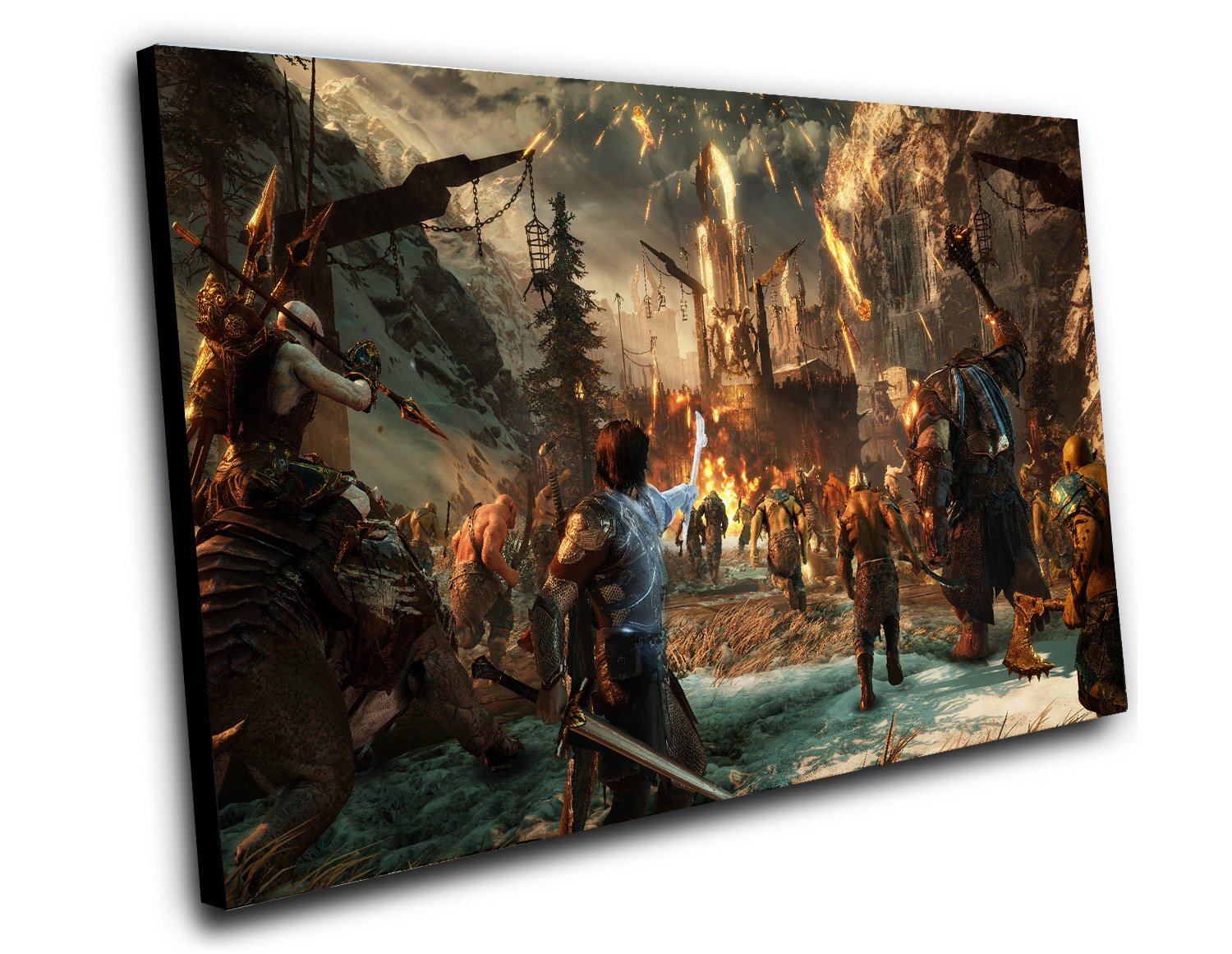 Middle Earth Shadow of War 12"x16" (30cm/40cm) Canvas Print