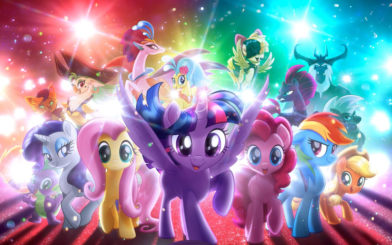 My Little Pony Movie 13"x19" (32cm/49cm) Polyester Fabric Poster