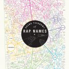 Grand Taxonomy of Rap Names Chart  18"x28" (45cm/70cm) Poster