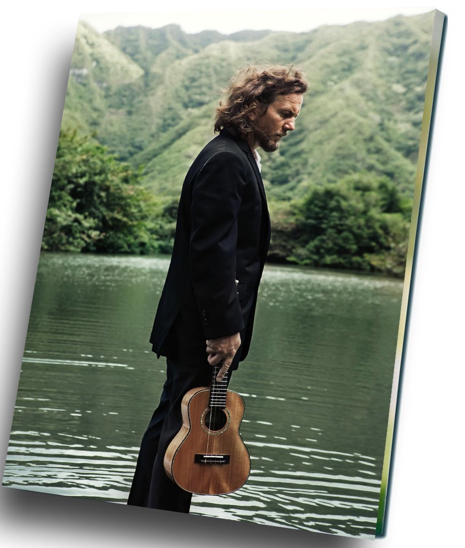 Eddie Vedder Pearl Jam 12"x16" (30cm/40cm) Canvas Print