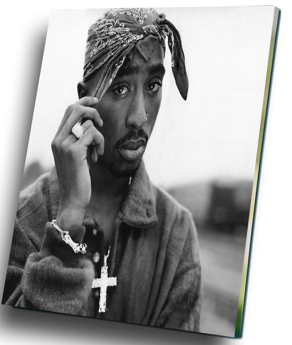 Tupac Shakur 2Pac 12"x16" (30cm/40cm) Canvas Print