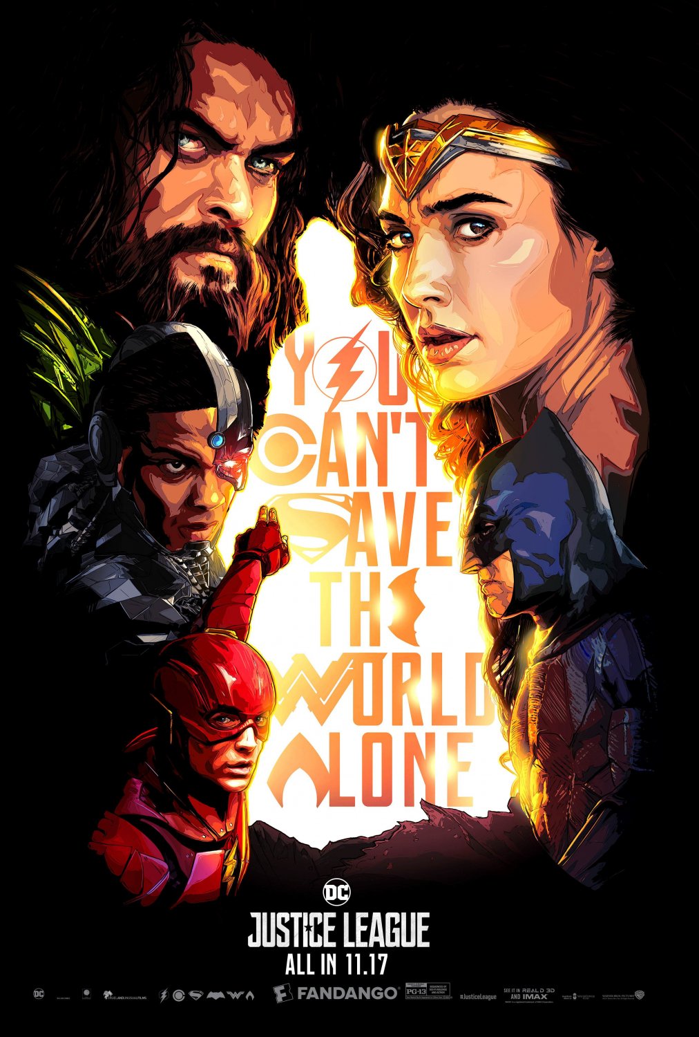 Justice League  13"x19" (32cm/49cm) Poster