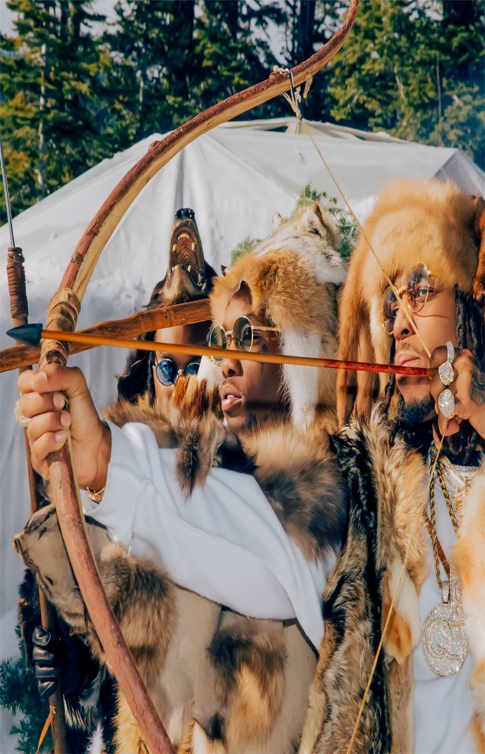 Migos 18"x28" (45cm/70cm) Canvas Print