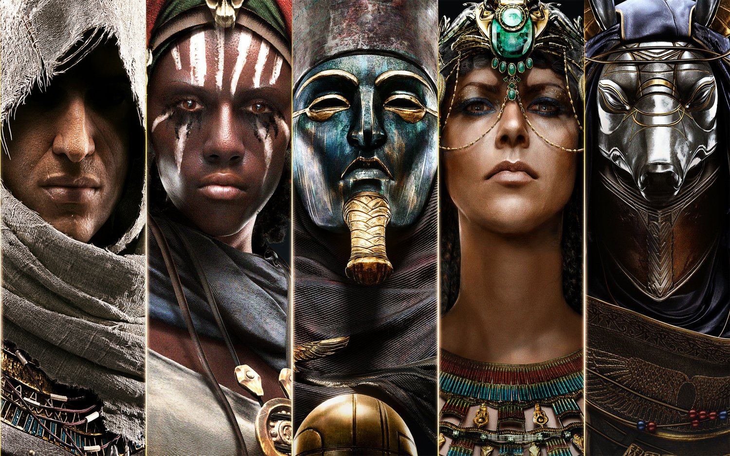 Assassin's Creed Origins Game 18"x28" (45cm/70cm) Canvas Print