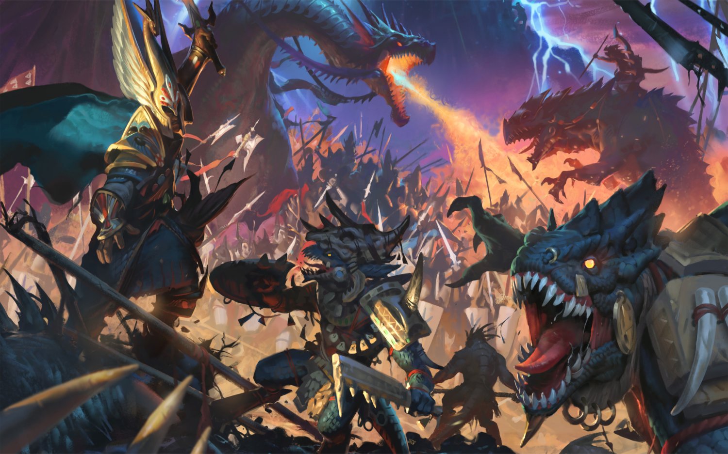Total War WARHAMMER II 13"x19" (32cm/49cm) Poster