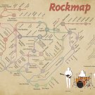 Rockmap Chart  18"x28" (45cm/70cm) Poster