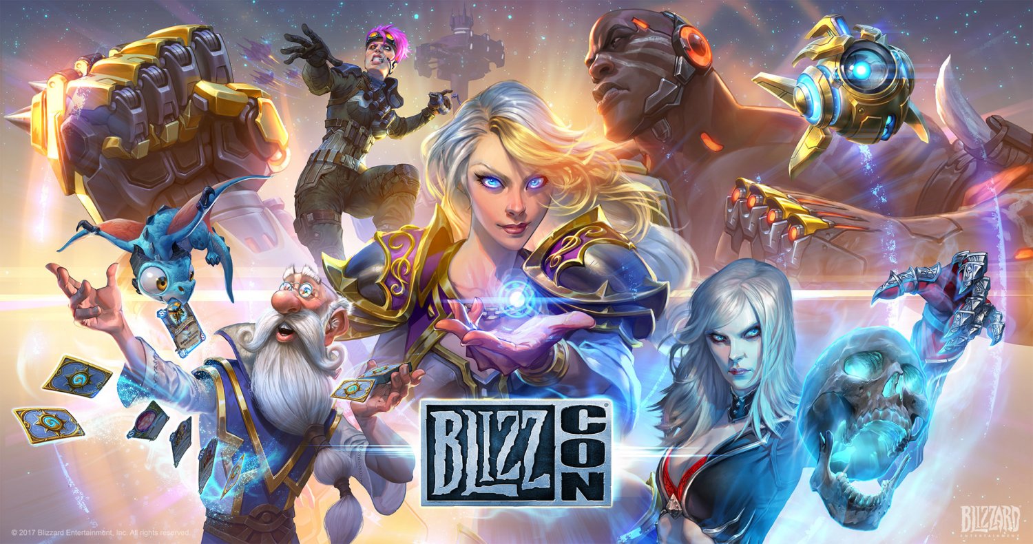 BlizzCon 2017 Game  13"x19" (32cm/49cm) Poster