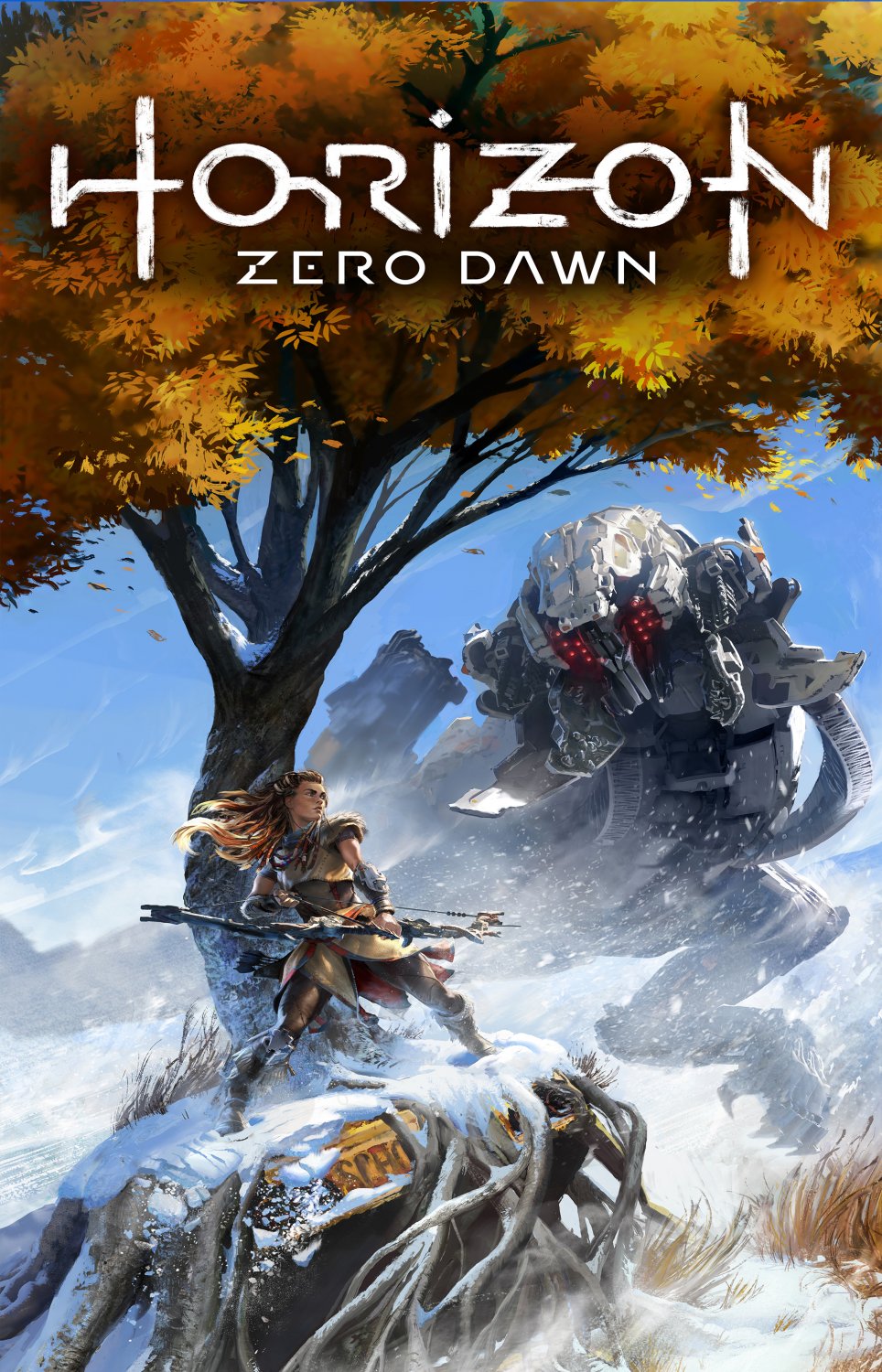 Horizon Zero Dawn The Frozen Wilds 13"x19" (32cm/49cm) Poster