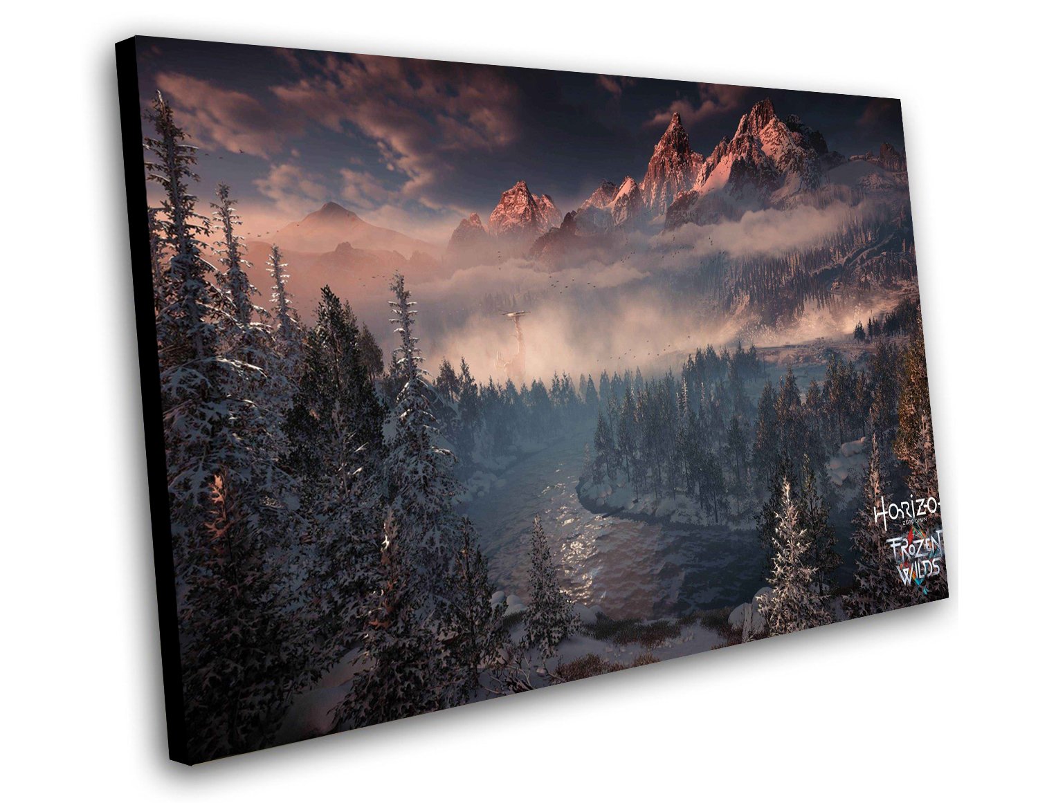 Horizon Zero Dawn The Frozen Wilds 12"x16" (30cm/40cm) Canvas Print