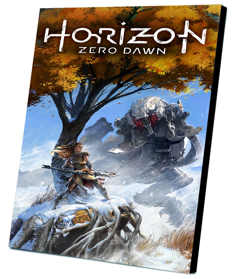 Horizon Zero Dawn The Frozen Wilds  12"x16" (30cm/40cm) Canvas Print