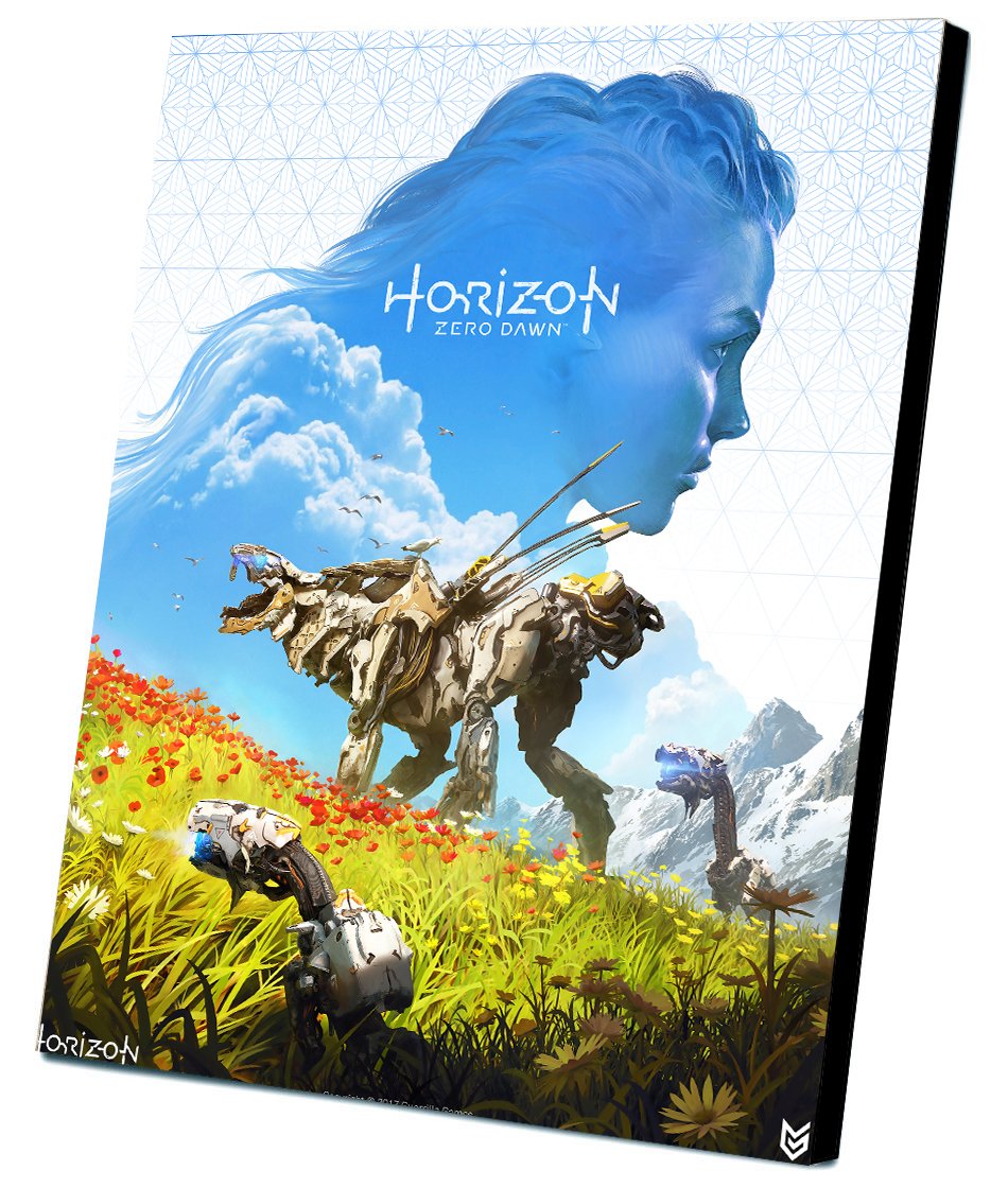 Horizon Zero Dawn The Frozen Wilds 12"x16" (30cm/40cm) Canvas Print