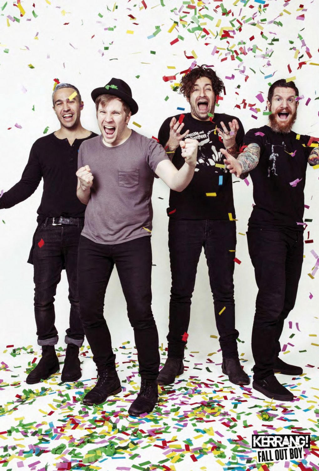 Fall Out Boy 13"x19" (32cm/49cm) Canvas Print