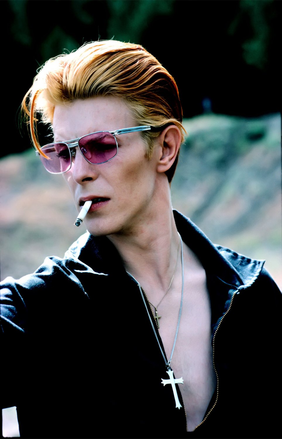 David Bowie 13"x19" (32cm/49cm) Canvas Print