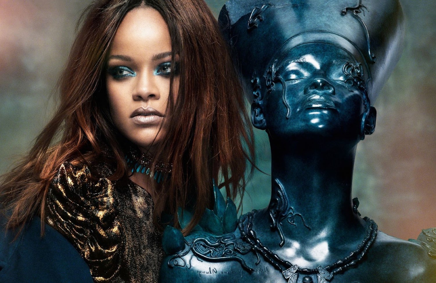 Rihanna 18"x28" (45cm/70cm) Canvas Print