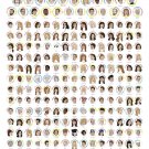 The Connected Characters of Seinfeld Chart  18"x28" (45cm/70cm) Poster