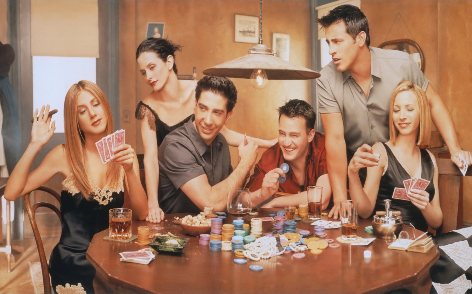 Friends tv series 13"x19" (32cm/49cm) Polyester Fabric Poster