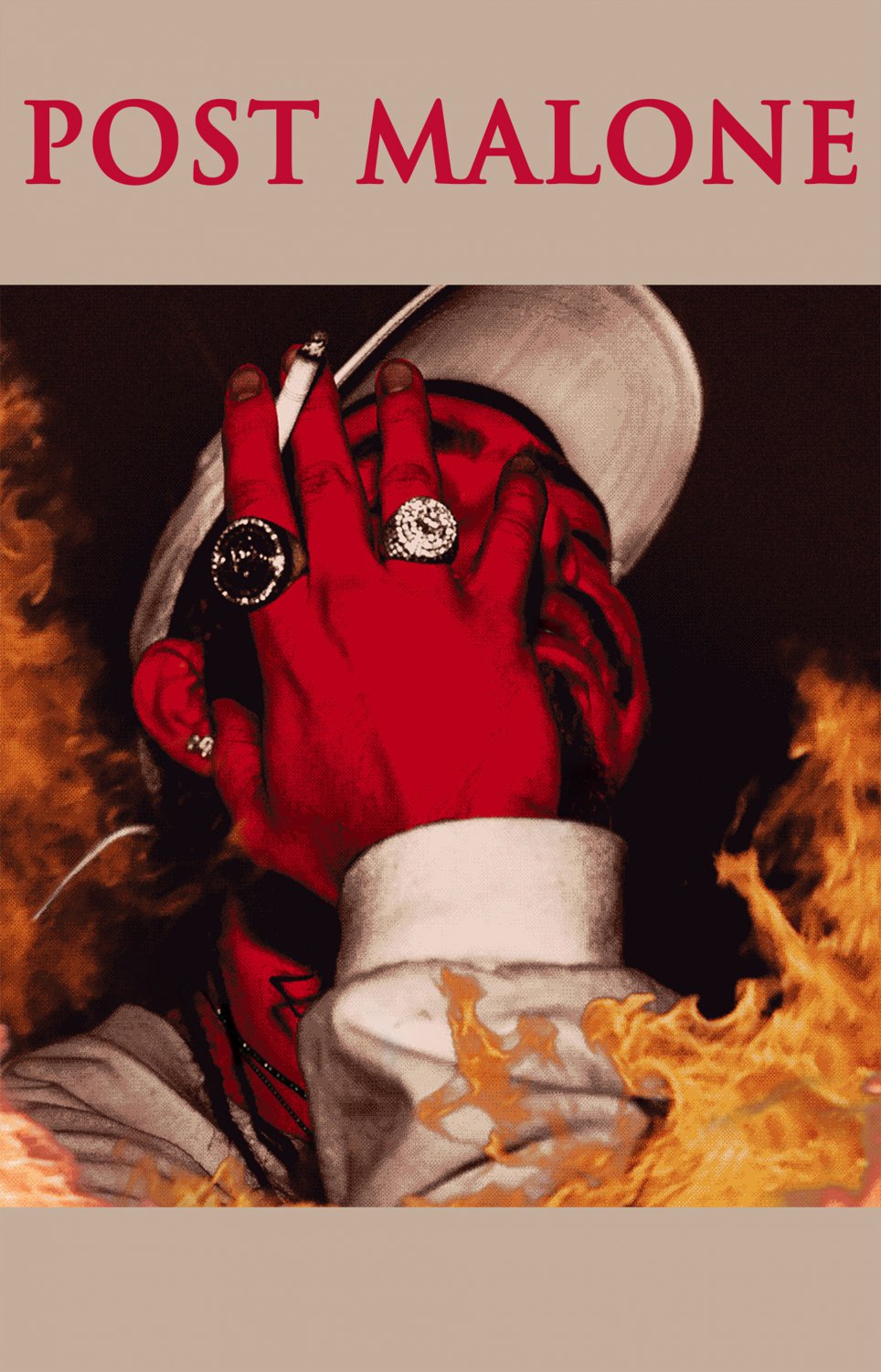 Post Malone 18"x28" (45cm/70cm) Poster