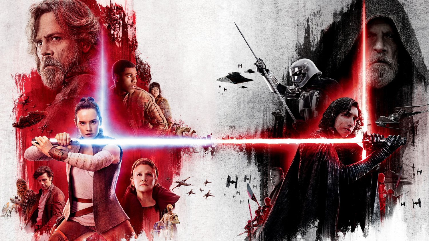Star Wars The Last Jedi  â��â��  13"x19" (32cm/49cm) Polyester Fabric Poster