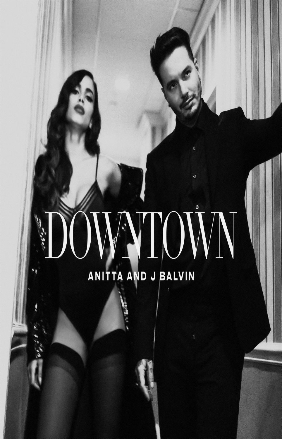 Anitta  J Balvin  Downtown  18"x28" (45cm/70cm) Canvas Print