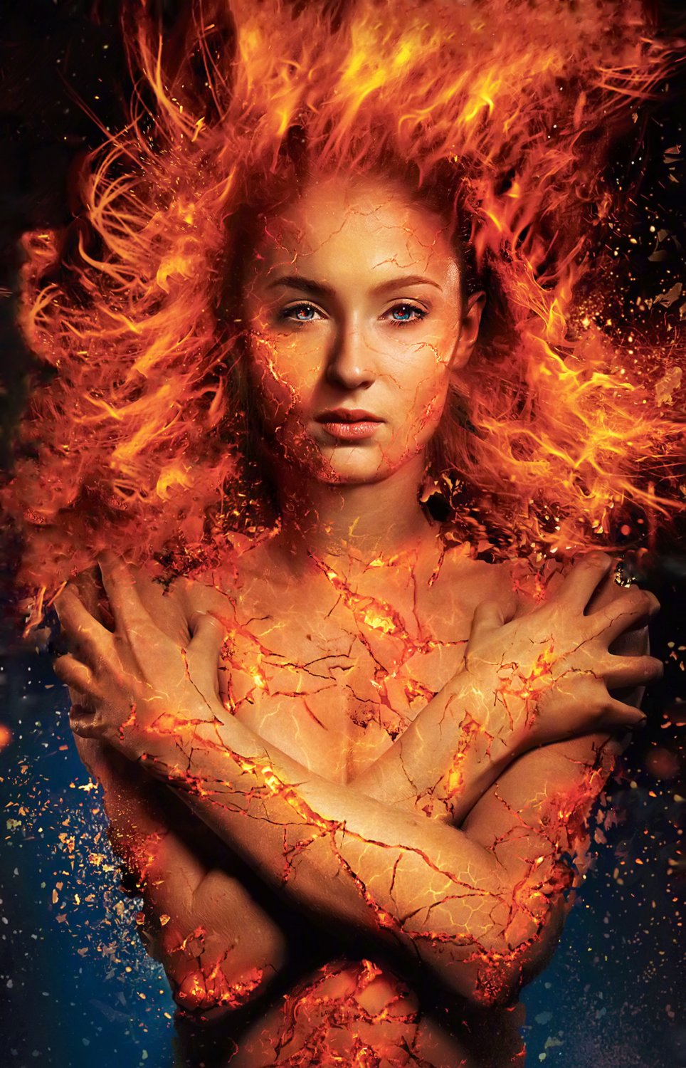 X-Men Dark Phoenix Sophie Turner  18"x28" (45cm/70cm) Poster