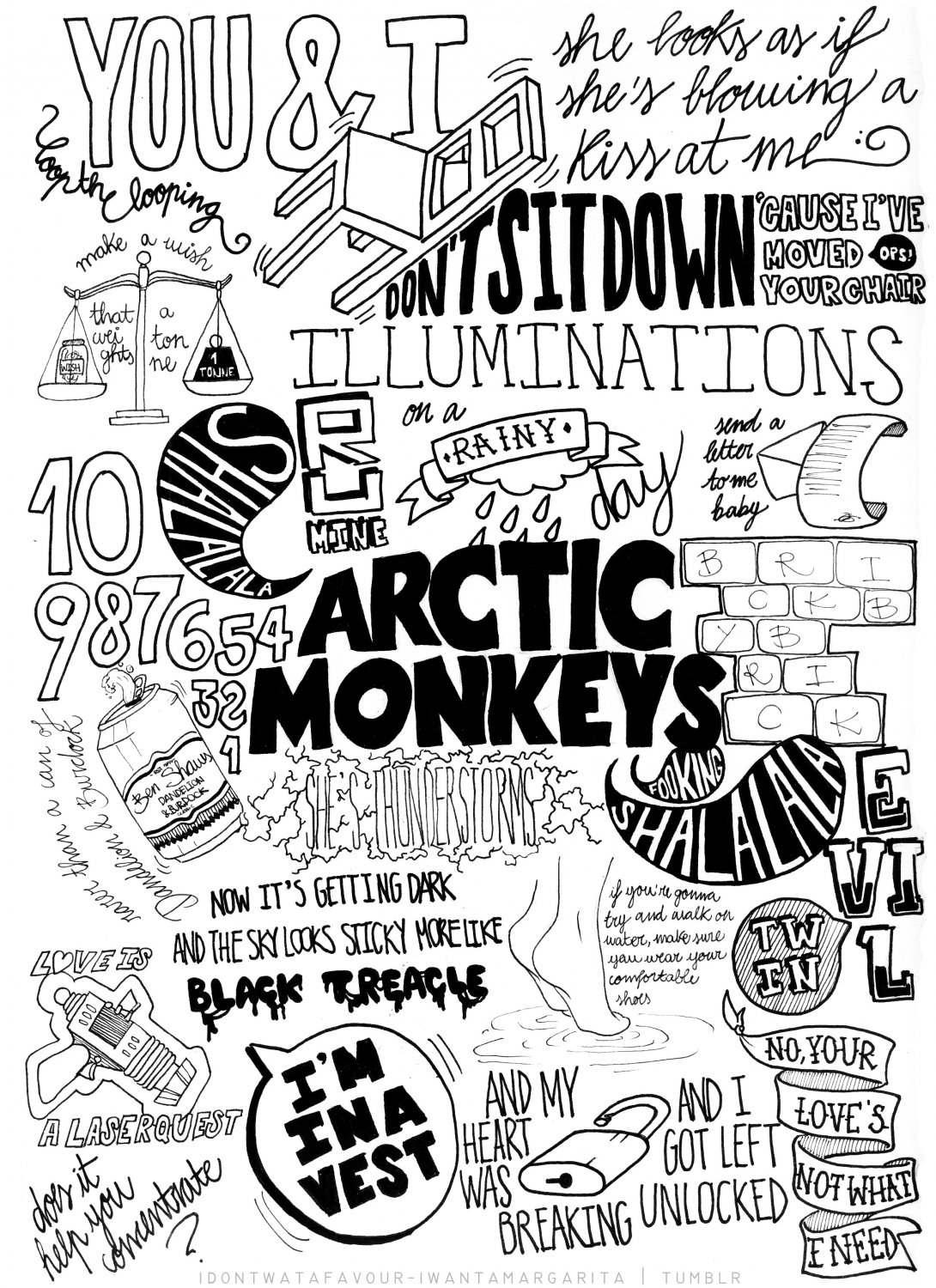 Arctic Monkeys 18x28 45cm70cm Poster