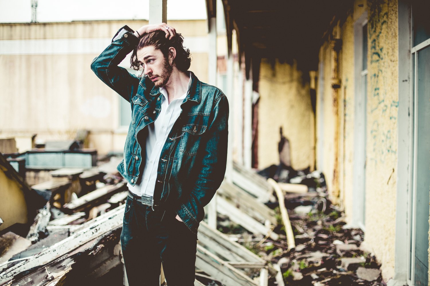 Hozier 18"x28" (45cm/70cm) Canvas Print