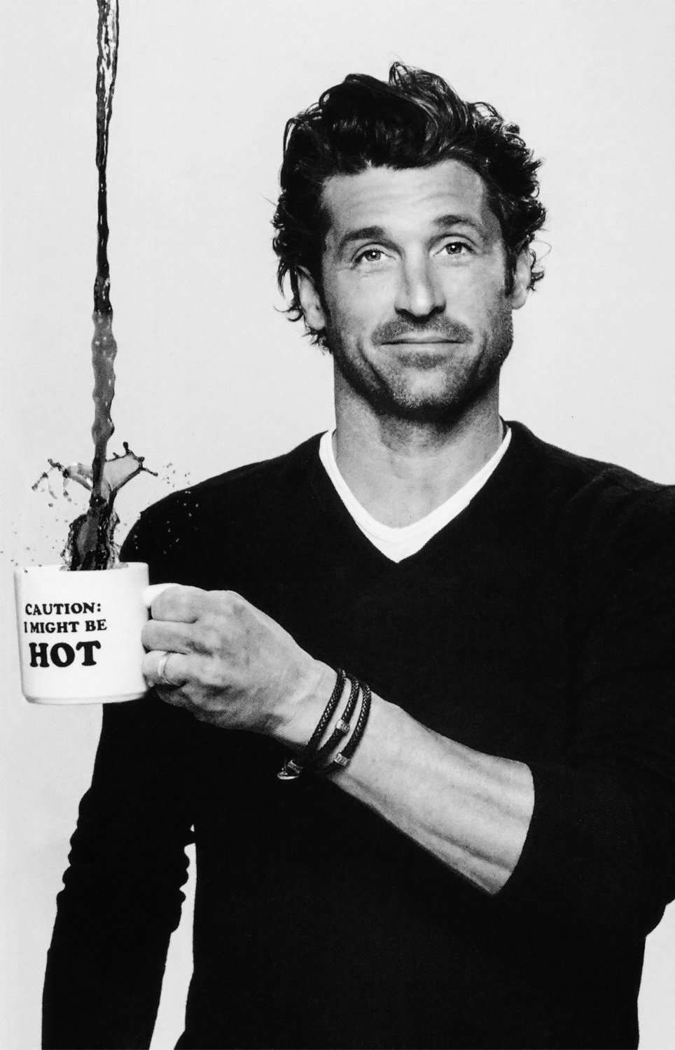 Patrick Dempsey 18"x28" (45cm/70cm) Canvas Print