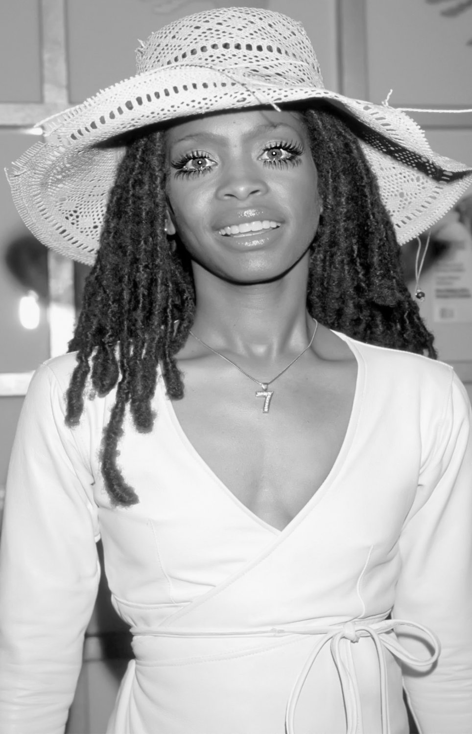 Erykah Badu 13"x19" (32cm/49cm) Polyester Fabric Poster