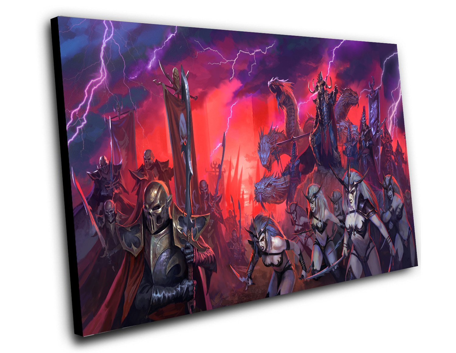 Total War Warhammer 2  12"x16" (30cm/40cm) Canvas Print