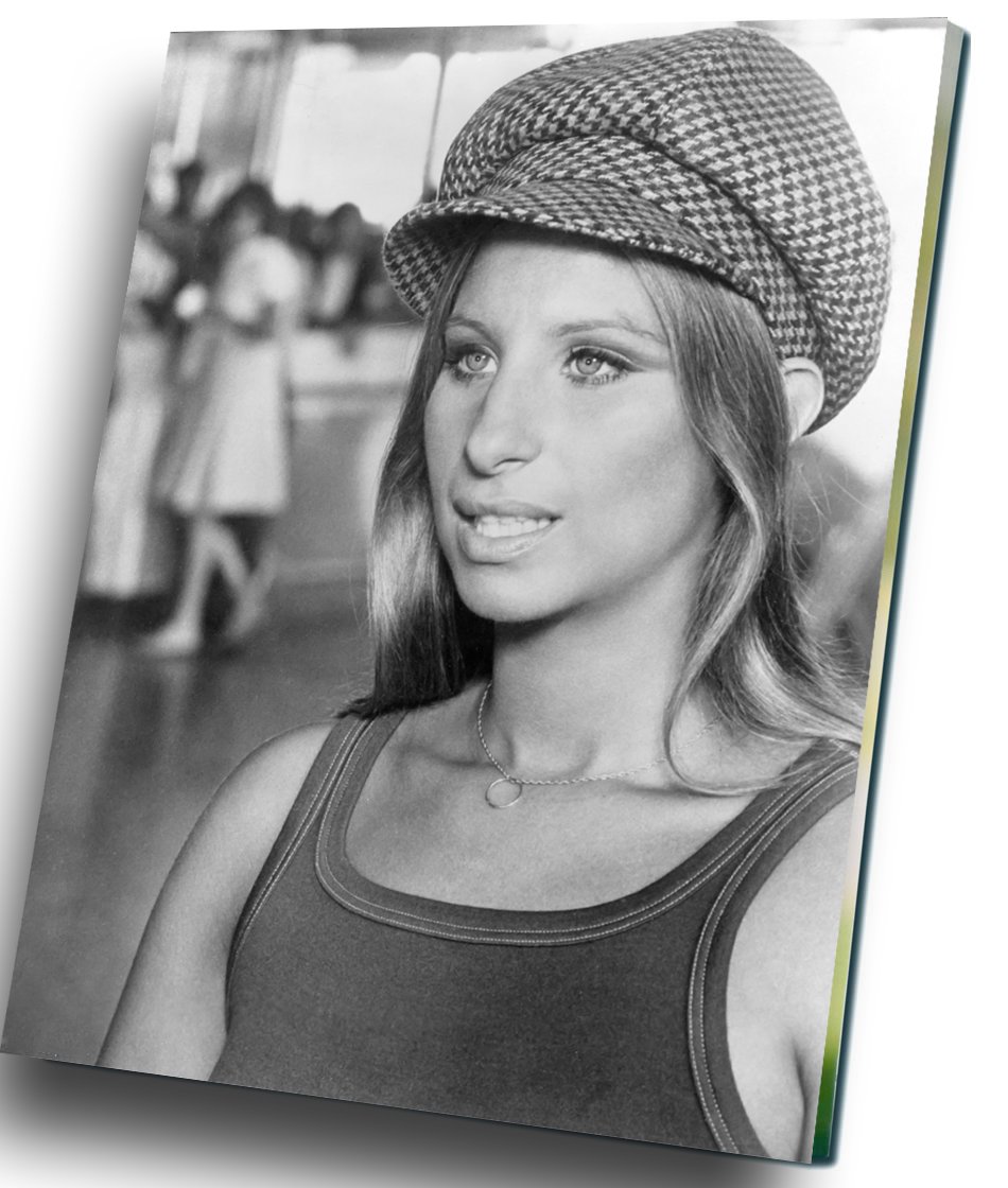 Barbra Streisand  12"x16" (30cm/40cm) Canvas Print