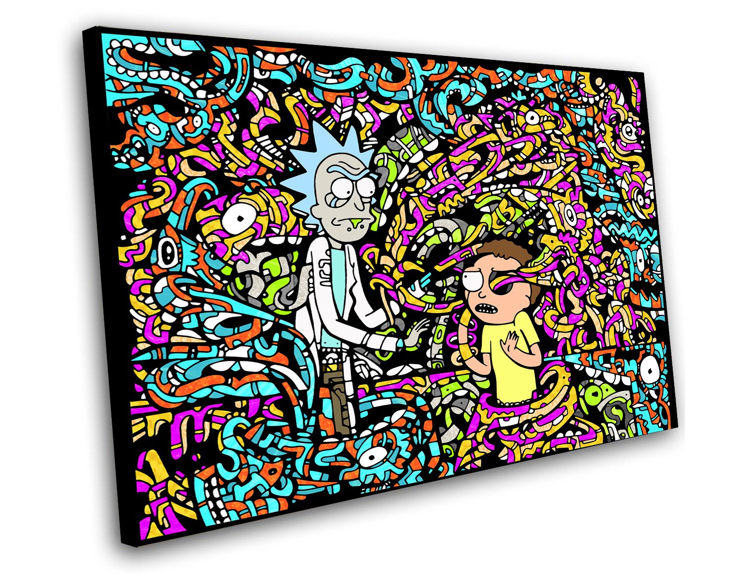Rick and Morty  12"x16" (30cm/40cm) Canvas Print