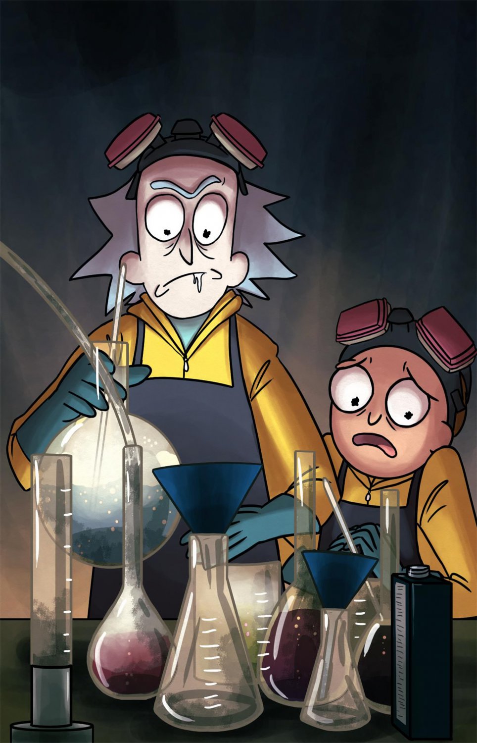 Rick and Morty 18"x28" (45cm/70cm) Poster