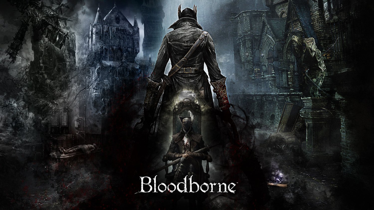 Bloodborne 13"x19" (32cm/49cm) Polyester Fabric Poster