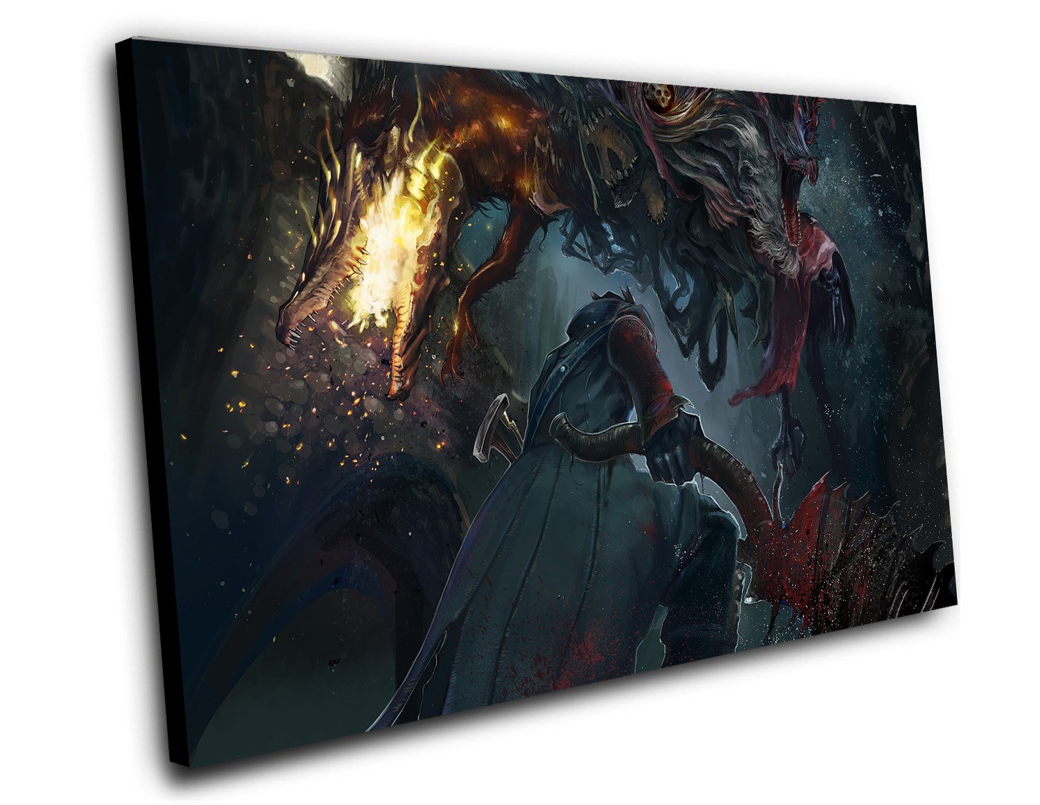 Bloodborne 12"x16" (30cm/40cm) Canvas Print