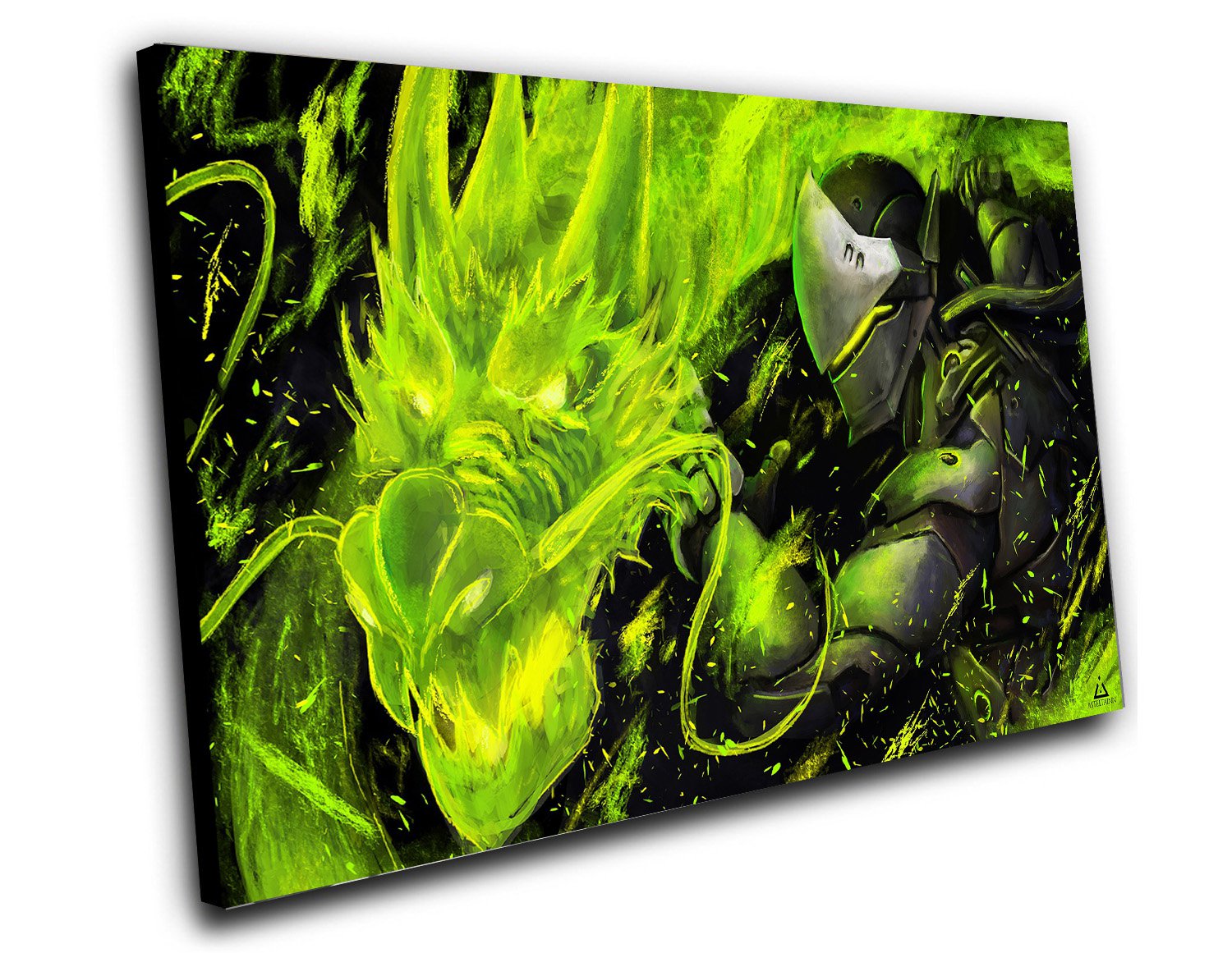 Overwatch Genji   12"x16" (30cm/40cm) Canvas Print
