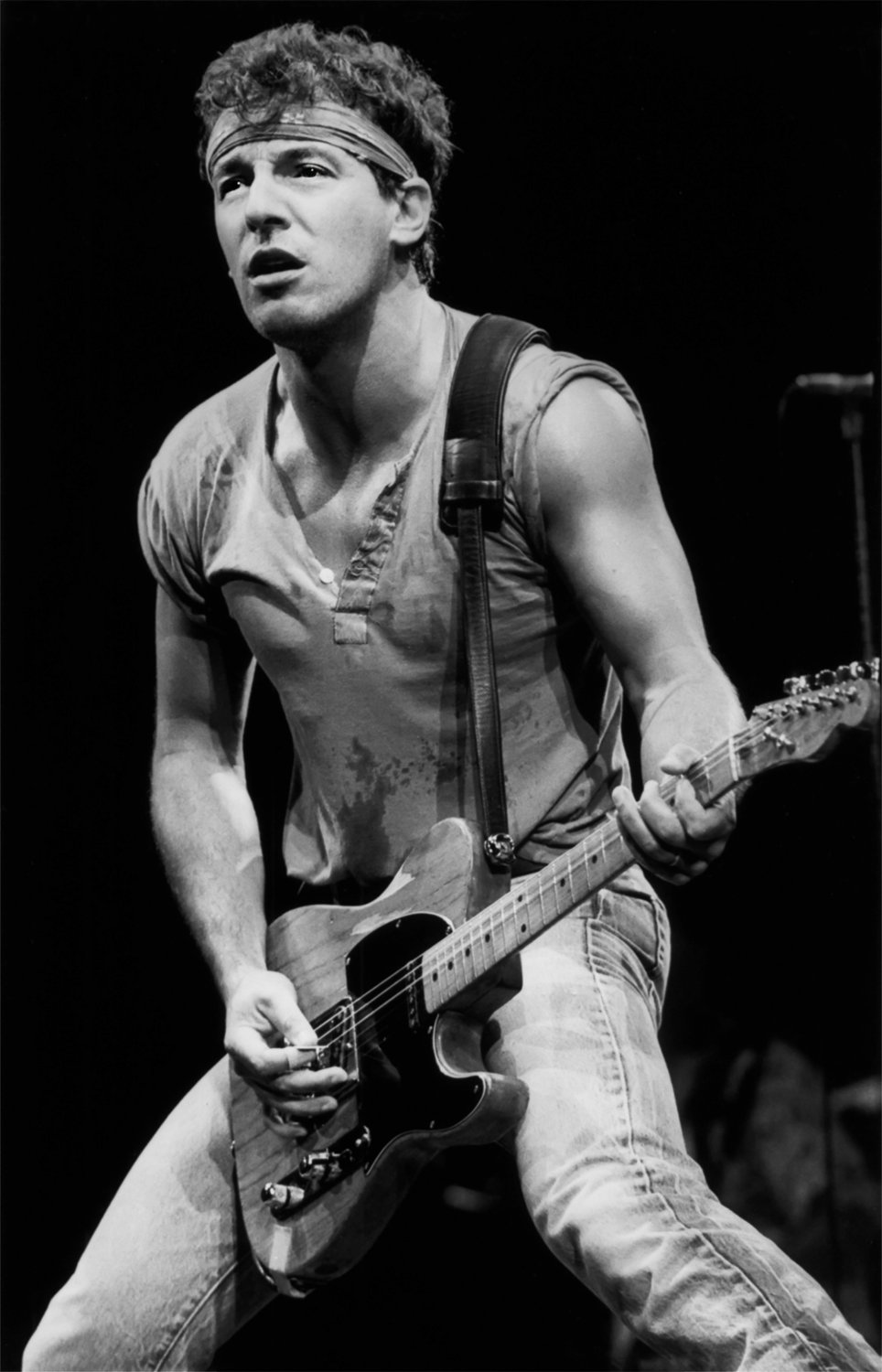 Bruce Springsteen  13"x19" (32cm/49cm) Polyester Fabric Poster
