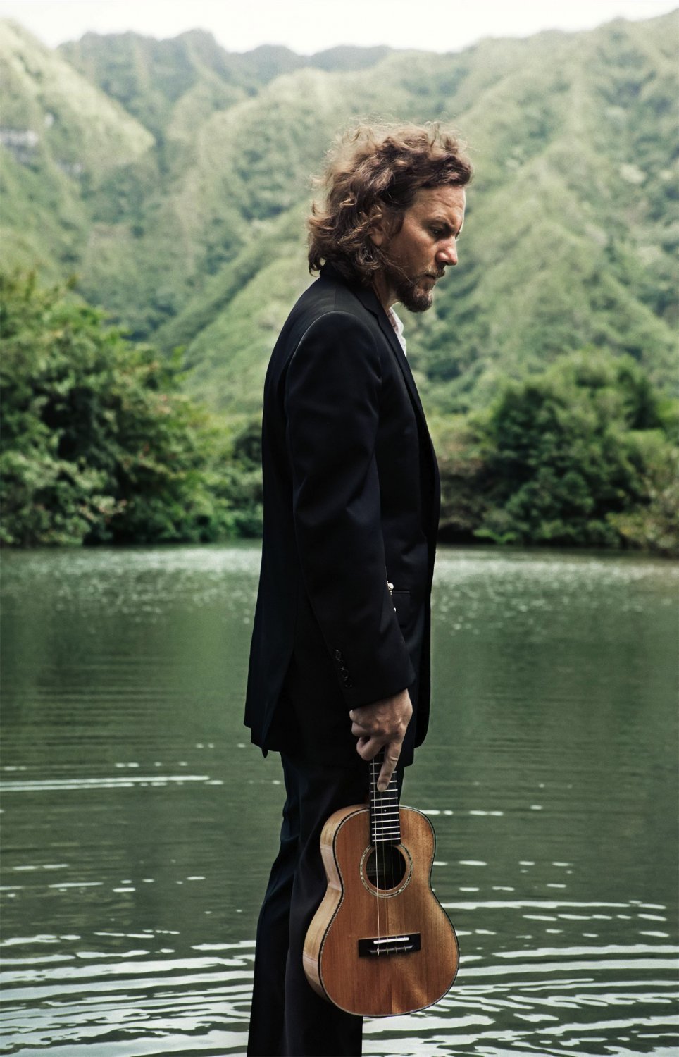 Eddie Vedder Pearl Jam 13"x19" (32cm/49cm) Polyester Fabric Poster