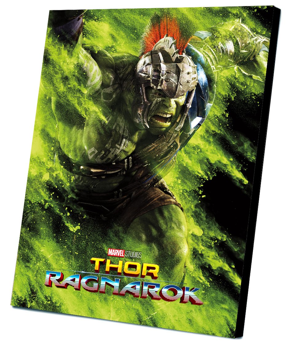 Thor Ragnarok Hulk 12"x16" (30cm/40cm) Canvas Print