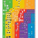 The Insanely Great History of Apple Chart  18"x28" (45cm/70cm) Poster