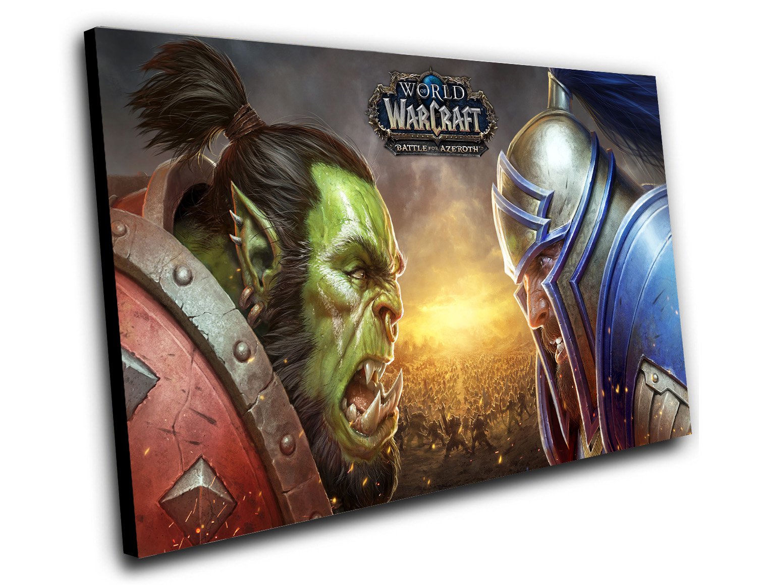 World of Warcraft  Battle for Azeroth  12"x16" (30cm/40cm) Canvas Print