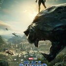 Black Panther Movie 13"x19" (32cm/49cm) Polyester Fabric Poster