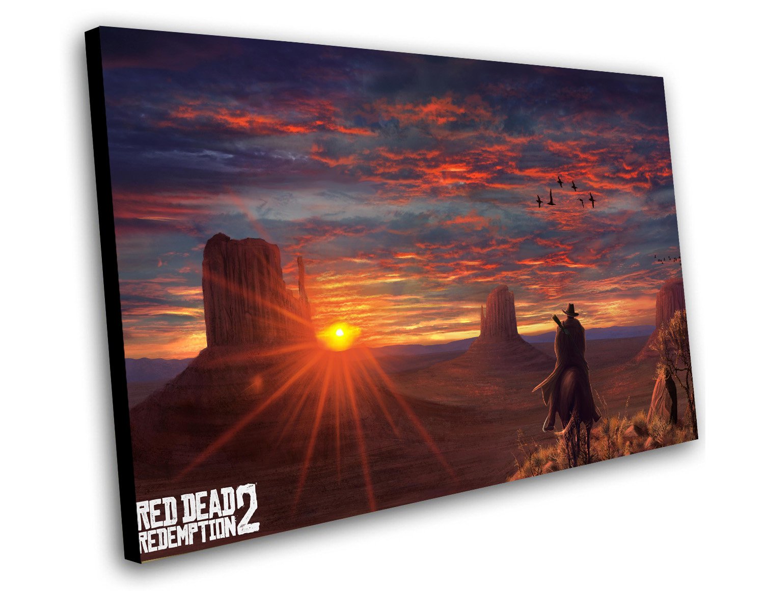 Red Dead Redemption 2 Game 12"x16" (30cm/40cm) Canvas Print